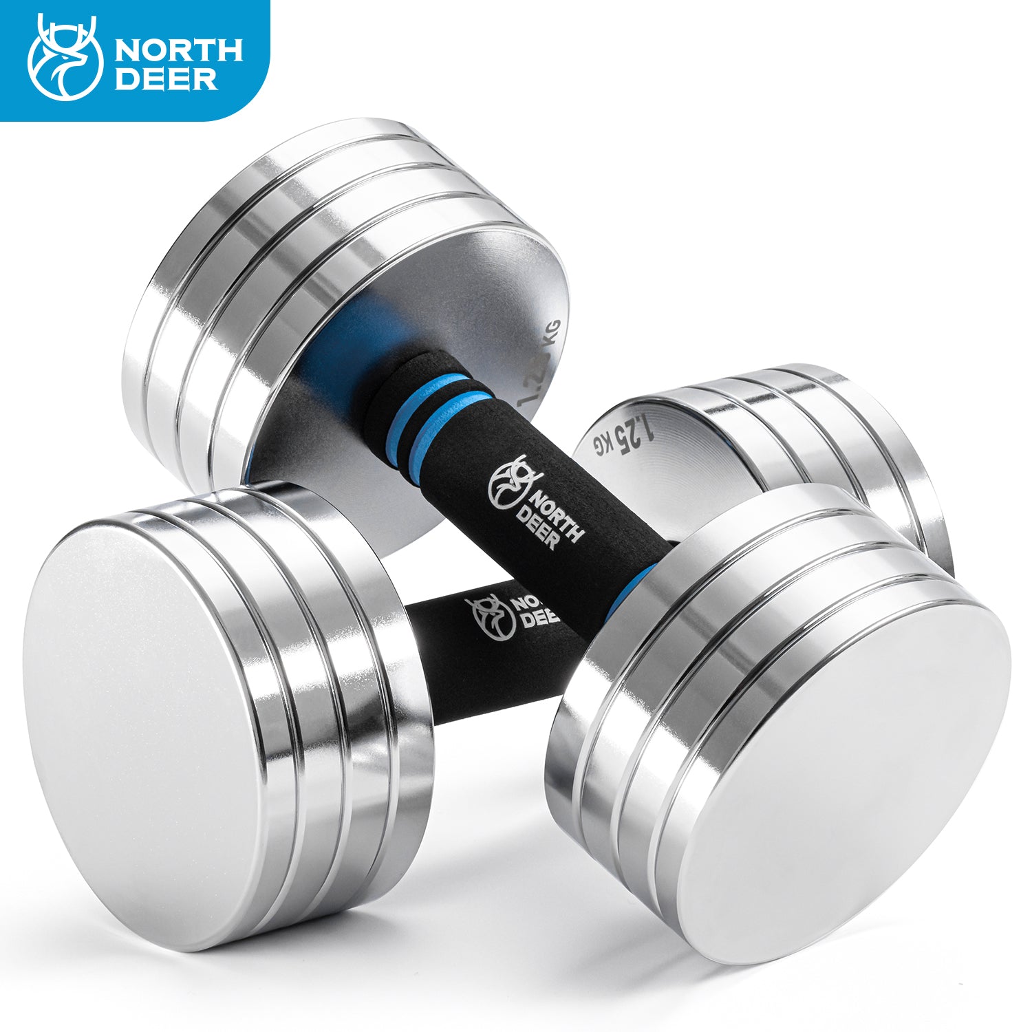 Northdeer 第二世代・可変式ダンベル サンドブラスト版 2.5kg
